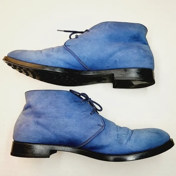 🌸 Tod's | Blue Suede Boots, size 38