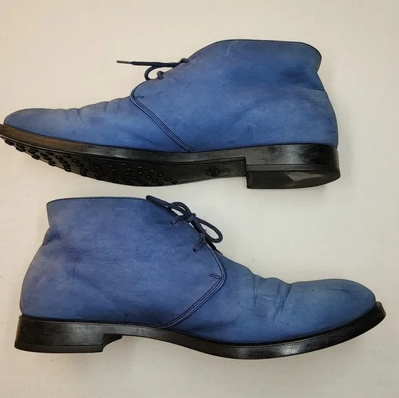 🌸 Tod's | Blue Suede Boots, size 38