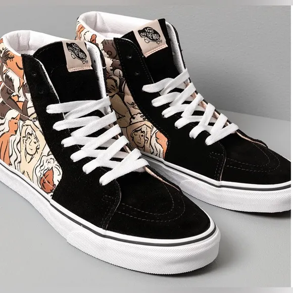 ⚽️ Vans Breast Cancer Awareness Lady Ladi Sk8-Hi Black Skate High Shoes W9