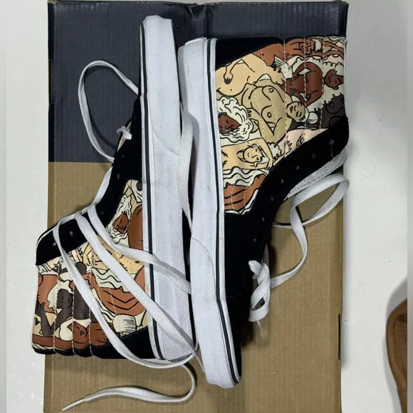 ⚽️ Vans Breast Cancer Awareness Lady Ladi Sk8-Hi Black Skate High Shoes W9