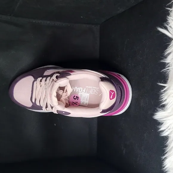 #12 Puma Purple and Pink Sneakers