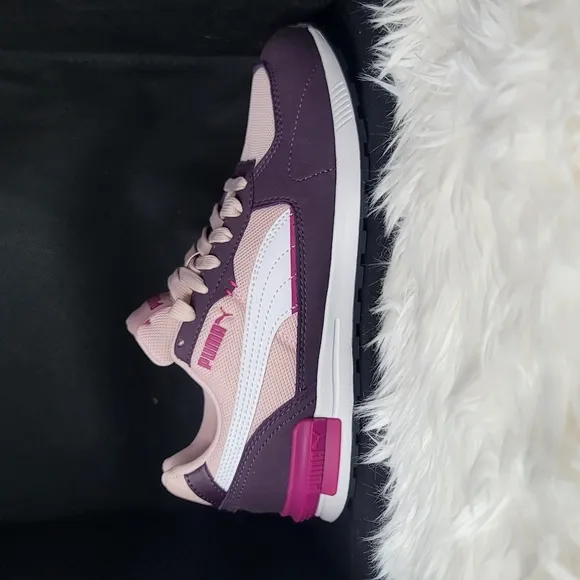 #12 Puma Purple and Pink Sneakers