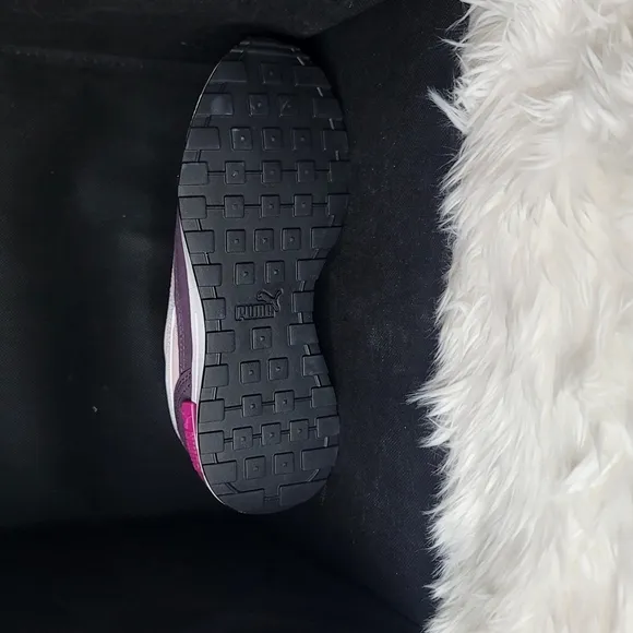 #12 Puma Purple and Pink Sneakers