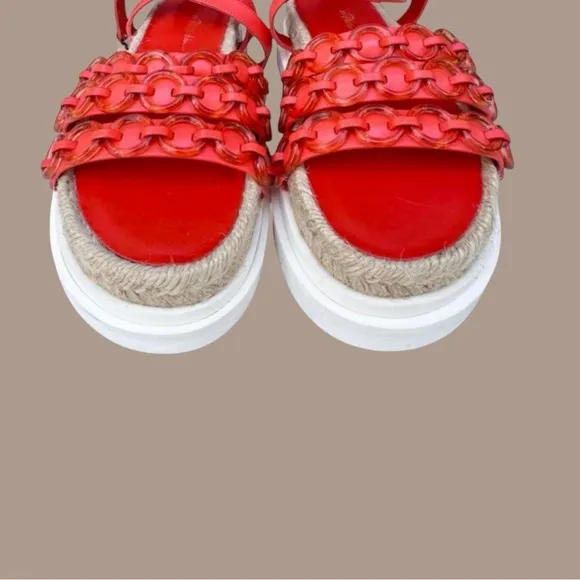 3.1 Phillip Lim Noa Platform Sandals Ring Embellished