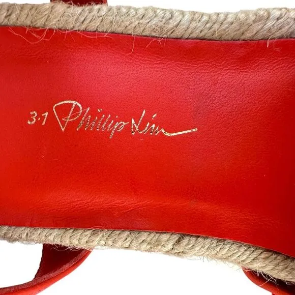 3.1 Phillip Lim Noa Platform Sandals Ring Embellished