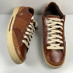 310 Motoring Shoes The Hurricane Brown Leather Snakeskin Mens Size 14