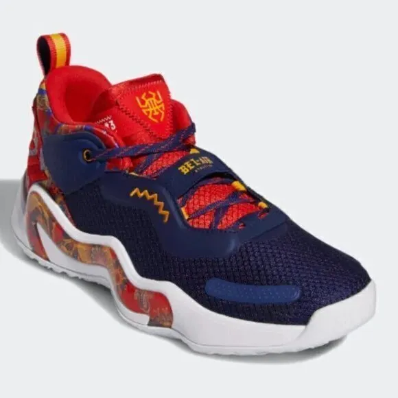 adidas Basketball D.O.N. Issue #3 X‎ Bel-Air Shoes Kids’ Size 5.5 Womens Size 7