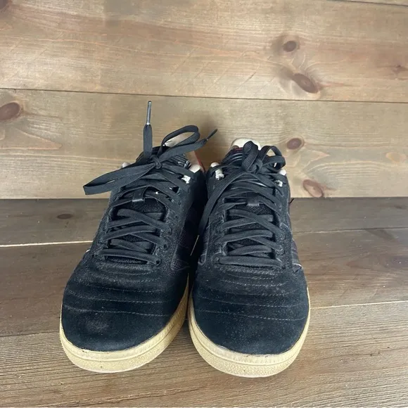 adidas busenitz mens size 9 shoes black athletic skate sneakers