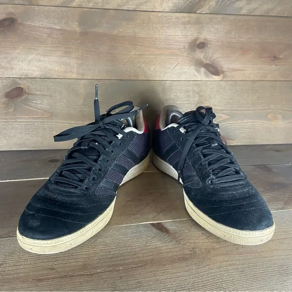 adidas busenitz mens size 9 shoes black athletic skate sneakers