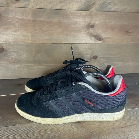 adidas busenitz mens size 9 shoes black athletic skate sneakers