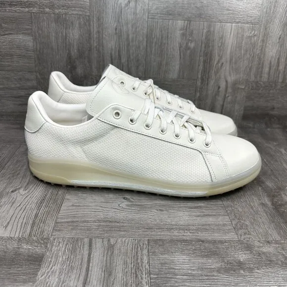Adidas Go To Spikeless 1 Golf Shoes Men's size 13 Ivory