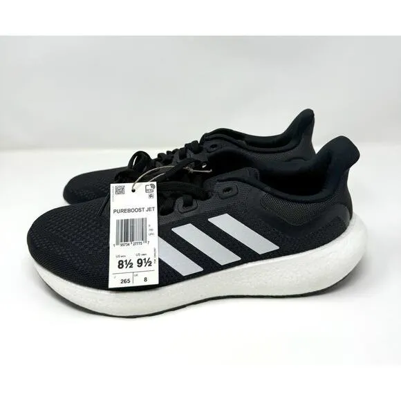 Adidas Men Shoes Pureboost 22 , Black/White/Carbon, Size 8.5