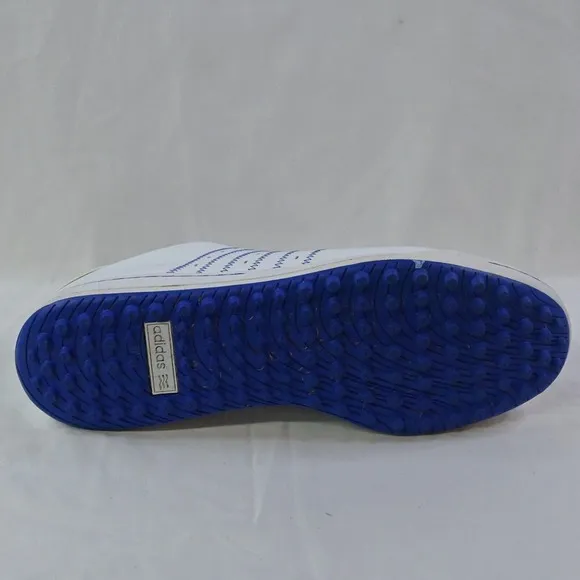 Adidas Men's Adizero White Blue Leather Golf Shoes 816456 White Size 9.5‎