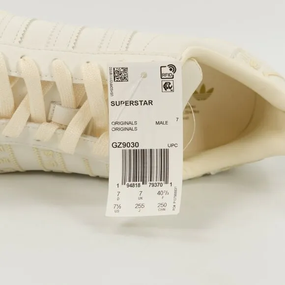 Adidas Men's Superstar 'Chinese New Year' GZ9030 Leather size 7.5