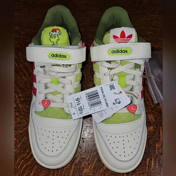 adidas Originals Forum Low x The Grinch NWT M9.5 W10.5