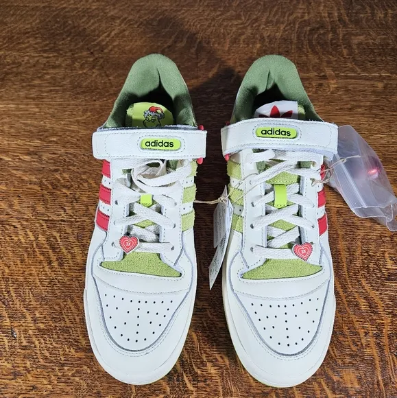 adidas Originals Forum Low x The Grinch NWT M9.5 W10.5