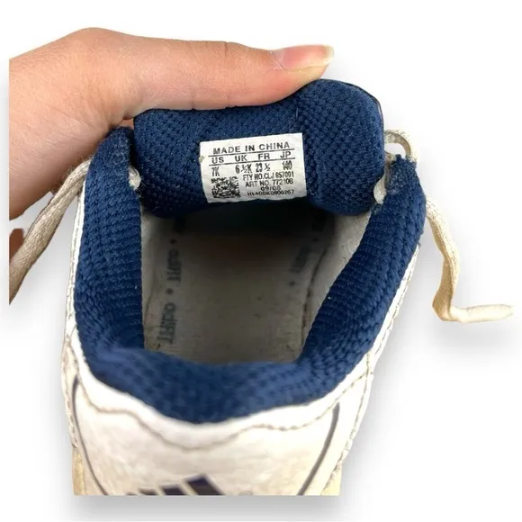 Adidas Originals Superstar Toddler Size 7K White Athletic Shoes Sneakers‎