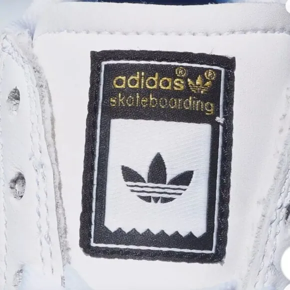 Adidas Superstar Skateboarding Vulc Adv Shoes  White Black Men's 7 EUC
