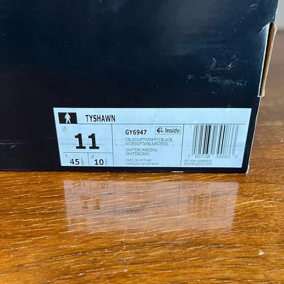 ADIDAS Tyshawn Core Black Shoes