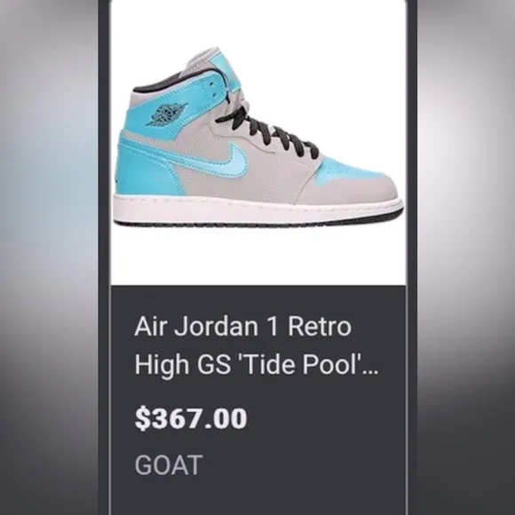 AIR JORDAN 1 Retro High GS 'Tide Pool