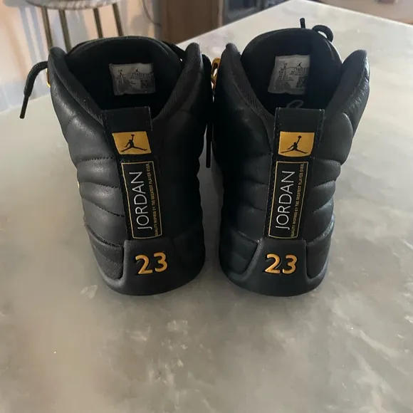 Air Jordan 12 Retro Men's Size 8 Shoes Black Taxi
