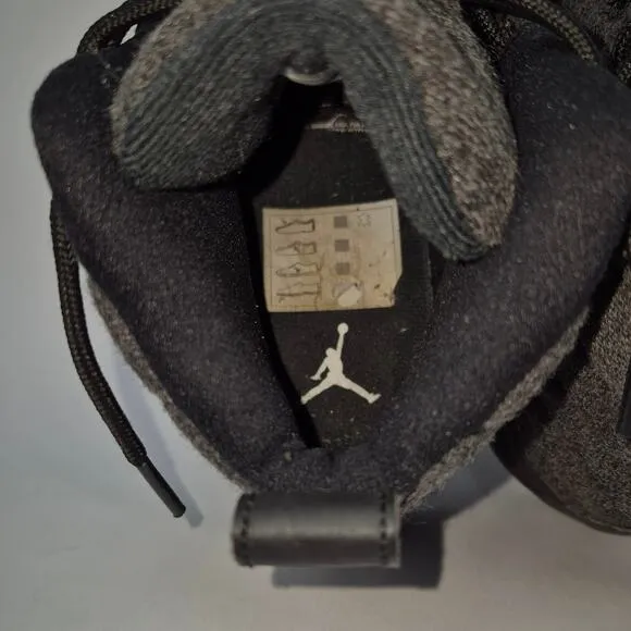 AIR JORDAN 12 Retro Wool (GS) Dark Grey Shoes Youth Size 7Y