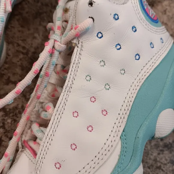 Air Jordan 13 Retro Aurora White Soar Sneakers Shoes size 11