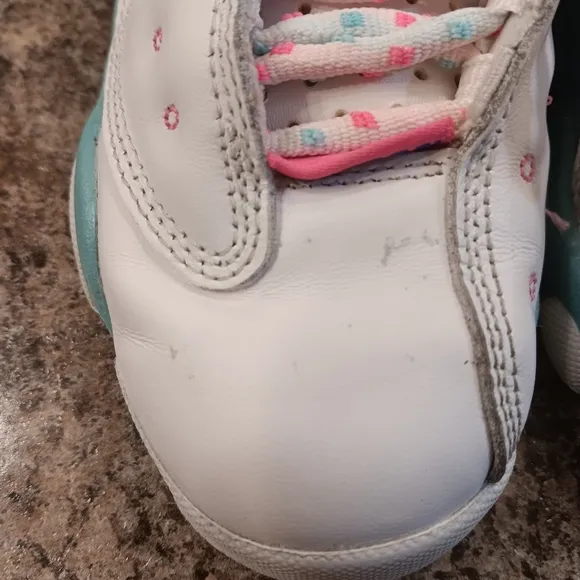 Air Jordan 13 Retro Aurora White Soar Sneakers Shoes size 11