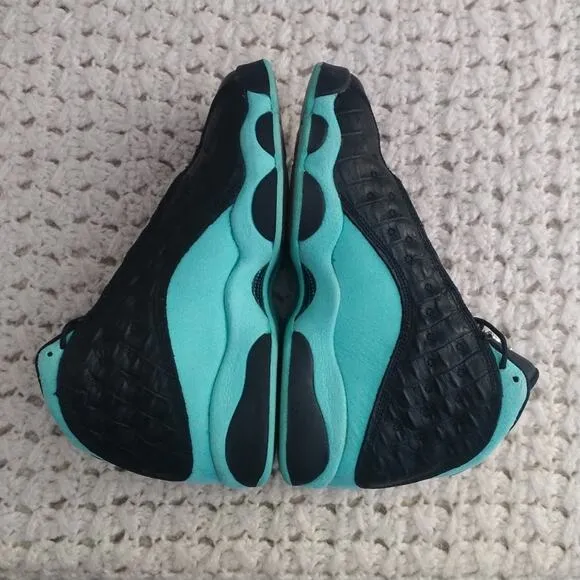 Air Jordan 13 Retro GS 'Island Green' size 5.5y