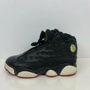 Air Jordan 13 Retro PS Playoff Basketball Shoes 2011 Release Black Kids Size 12C