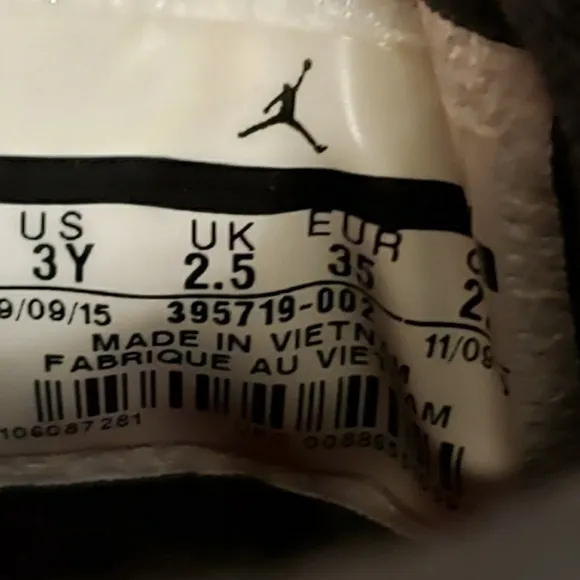 Air Jordan 2 Retro Alternate 87 Kids 3y
