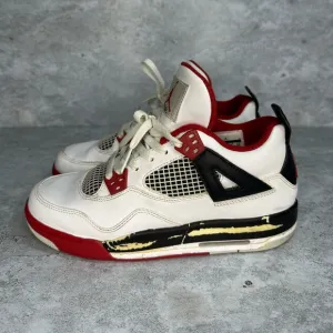 Air Jordan 4 Retro Fire Red Retro 2012 sz 7Y (PREOWNED)