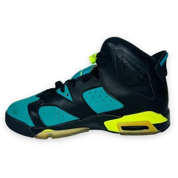 Air Jordan 6 Retro GG 'Turbo Green' 543390-043 Youth 6 Women's 7.5