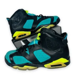 Air Jordan 6 Retro GG 'Turbo Green' 543390-043 Youth 6 Women's 7.5