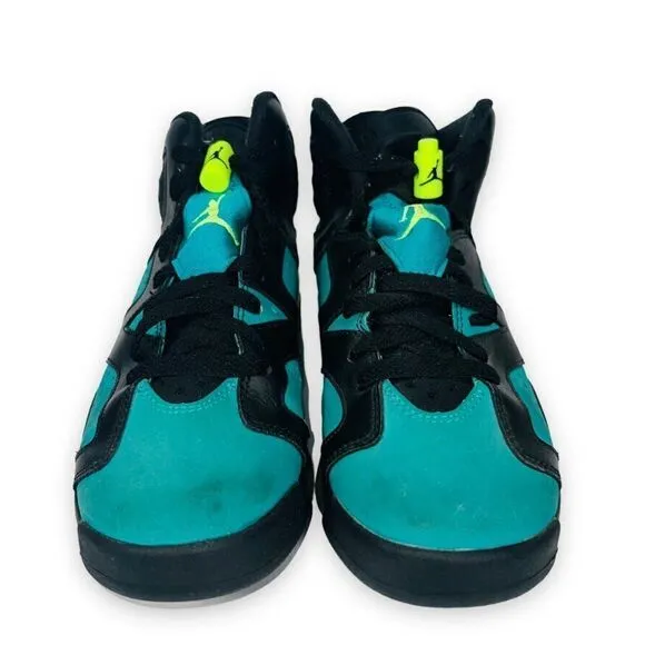 Air Jordan 6 Retro GG 'Turbo Green' 543390-043 Youth 6 Women's 7.5