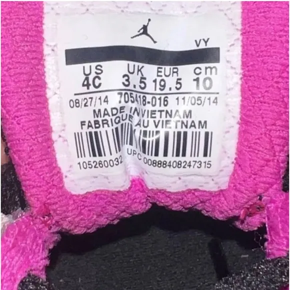 Air Jordan 7 Retro Shoes Gray-Fuchsia Flash Style 705417-01