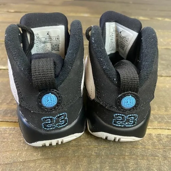 Air Jordan 9 Retro “University Blue” UNC 401812-140 Toddler Td Baby Boy Size 5C