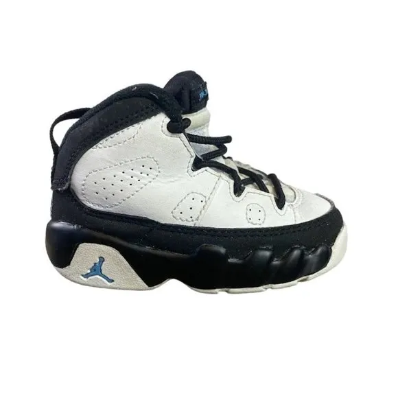 Air Jordan 9 Retro “University Blue” UNC 401812-140 Toddler Td Baby Boy Size 5C