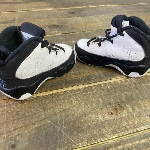Air Jordan 9 Retro “University Blue” UNC 401812-140 Toddler Td Baby Boy Size 5C