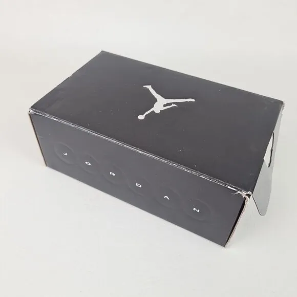 Air Jordan Flight 45 Toddler Shoes White Red Leather Size 3 C