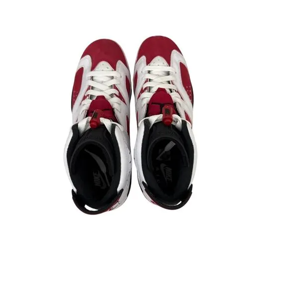 Air Jordan Shoes Jordan 6 Retro Red White Sneakers Size Youth / Men's 7