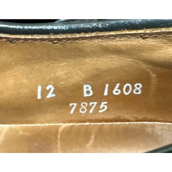Allen Edmonds‎ Ashton Black Split Toe Shoes Men’s Sz 12B