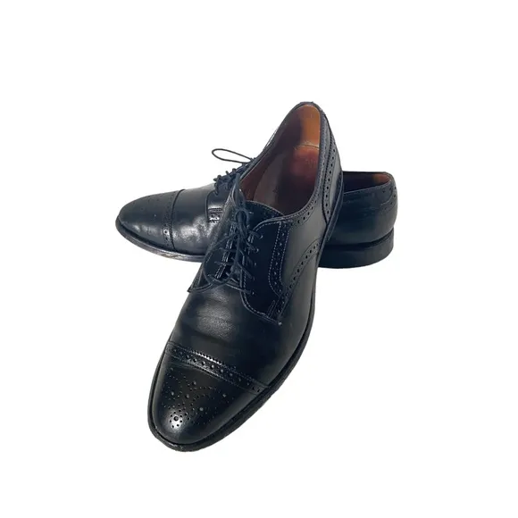 Allen Edmonds black leather loafer size 9 D (SH10