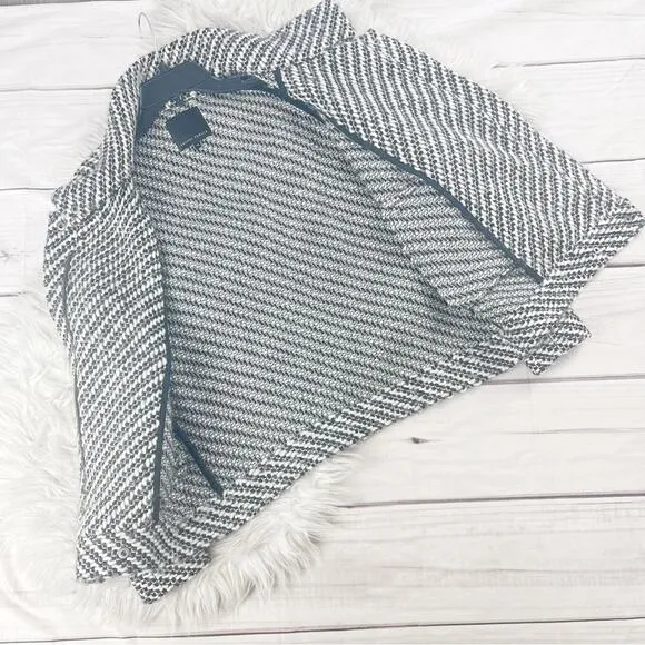 Anthropologie Second Female Static Stripe Moto Jacket Size XS