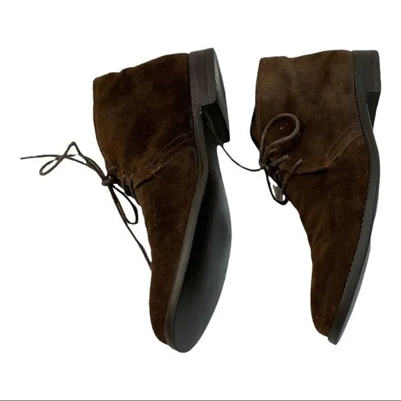 Antonio Maurizi  Men’s  Brown Suede Ankle Boots. Size 39.