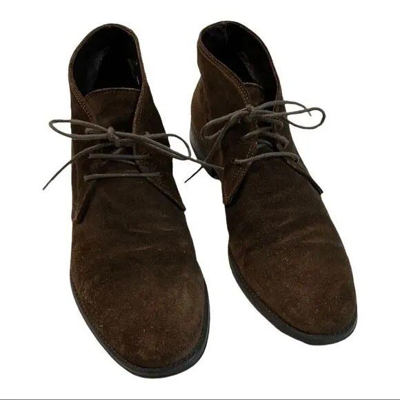 Antonio Maurizi  Men’s  Brown Suede Ankle Boots. Size 39.