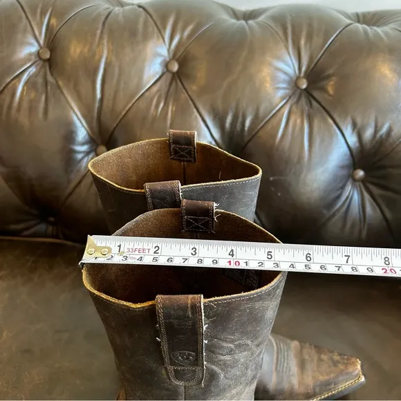 Ariat Women’s Brown Leather Cowboy Boots size 8.5B