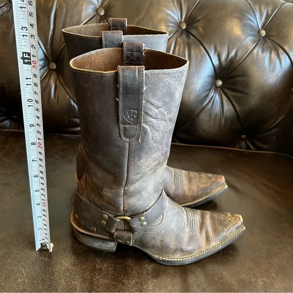 Ariat Women’s Brown Leather Cowboy Boots size 8.5B