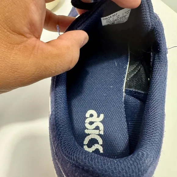 ASICS Men's GEL-VICKKA TRS Navy and White Sneakers