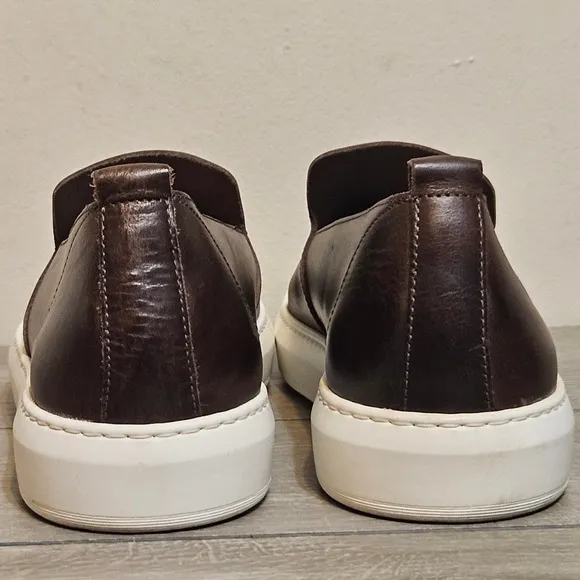 Astorflex Srl Men's Size EU 43 US 10 Brown Leather Slip On Shoes Made In Italy